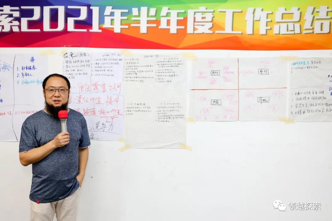 【领越探索】2021年半年度工作总结大会圆满举办 【领越探索】2021年半年度工作总结大会圆满举办